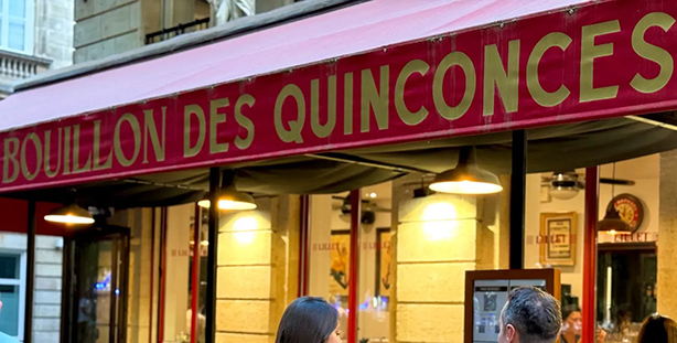 restaurant Bouillon des Quinconces